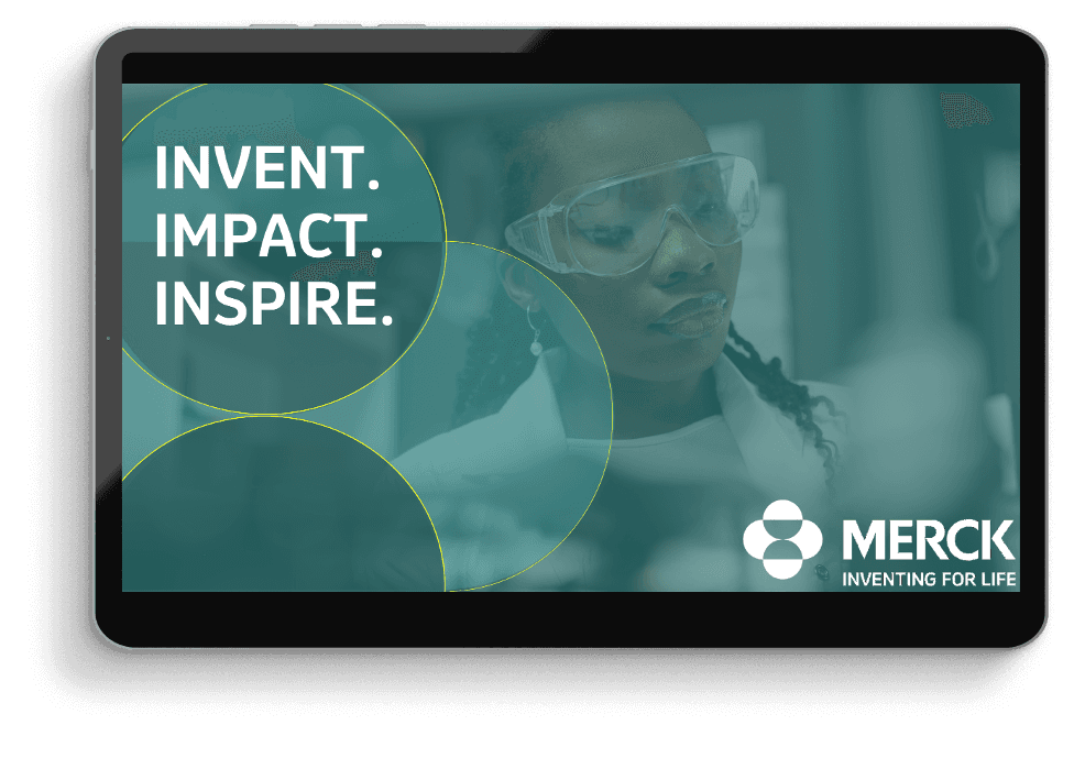 Merck Invent Impact Inspire Campaign
